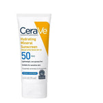 CeraVe Hydrating Mineral Sunscreen Broad Spectrum SPF 50 Face Lotion | Sensitive Skin | 2.5 fl oz / 75 ml