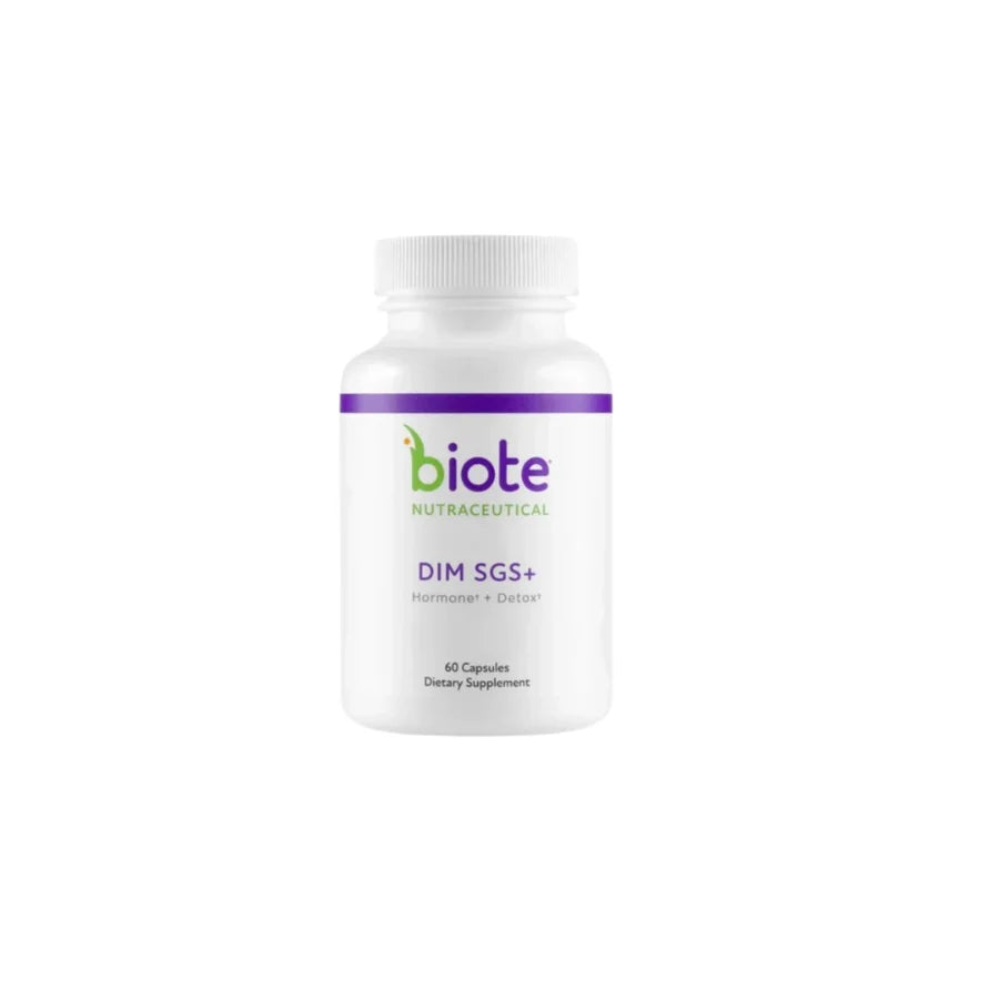 Biote DIM SGS+ Hormone + Detox Support 60 Capsules