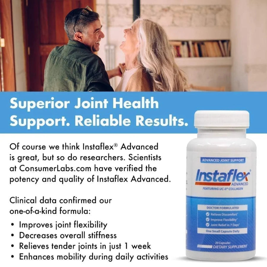 Instaflex Advanced Joint Support with UC-II Collagen 30 Capsules