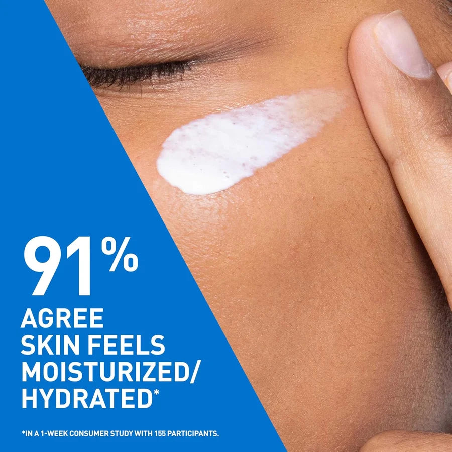 CeraVe AM Facial Moisturizing Lotion with Sunscreen Broad Spectrum SPF 30 | Oil-Free | Ceramides + Niacinamide + Hyaluronic Acid | 3 fl oz / 89 ml