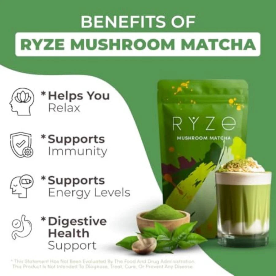 RYZE Mushroom Matcha | 