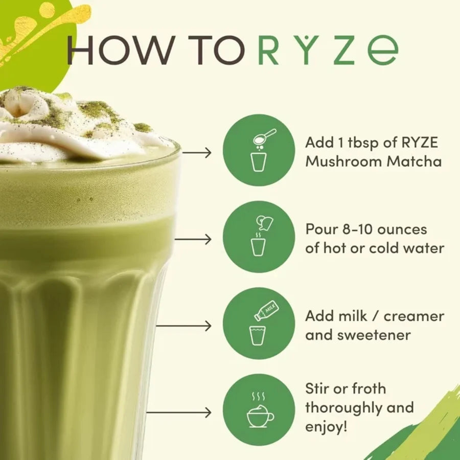 RYZE Mushroom Matcha | 