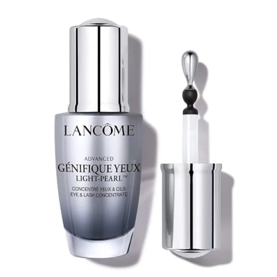 Lancôme Advanced Génifique Yeux Light-Pearl™ Eye & Lash Concentrate | 360° Massaging Applicator | Caffeine + 10% Bifidus Prebiotic + Arginine | 20 ml / 0.67 fl oz